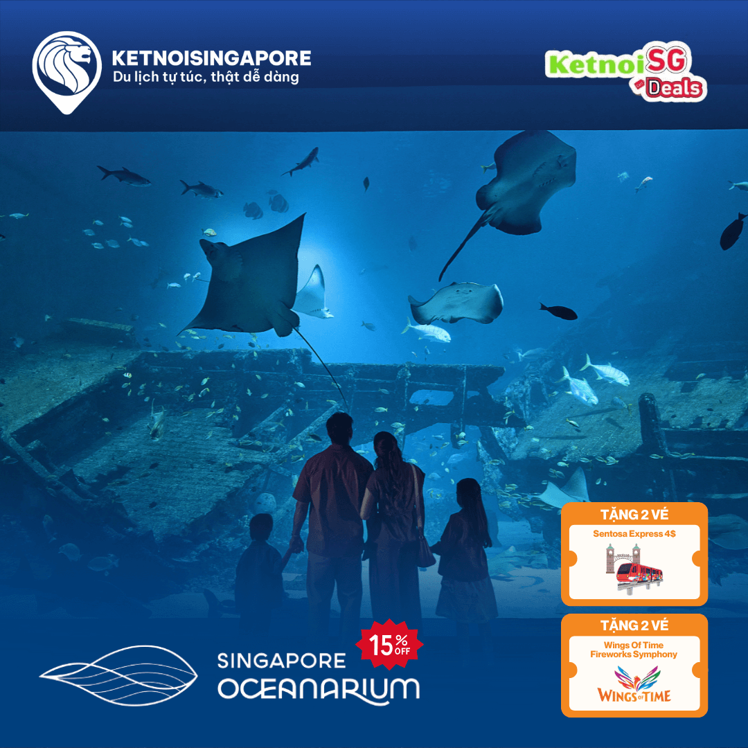 Siêu Ưu Đãi Vé Singapore Oceanarium