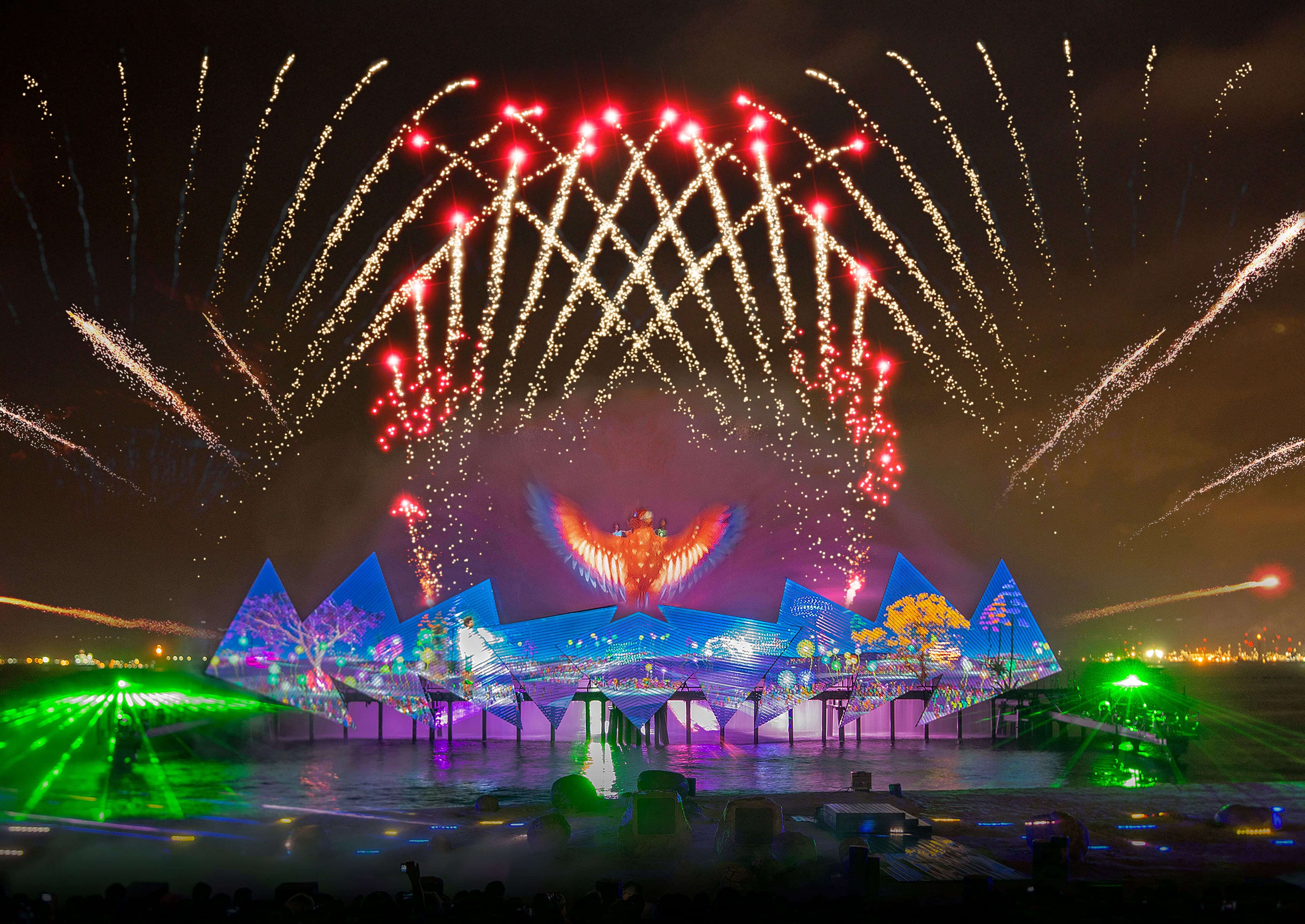 Image Wings of Time Finale Fireworks (1)